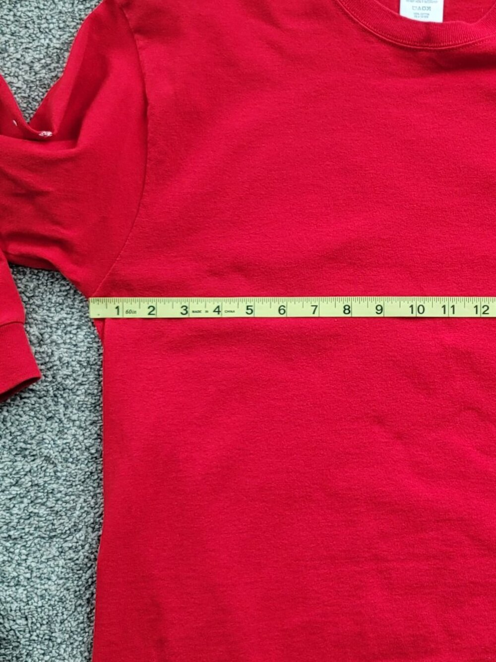 Ladies Simply Southern Red Long Sleeve Christmas Winter T-Shirt Large - Picture 7 of 10